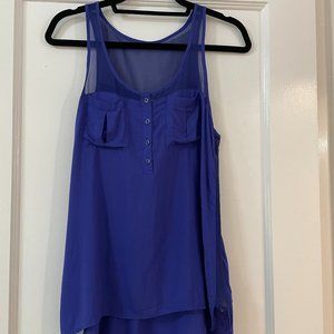 Royal Blue/ Purple casual top